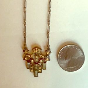 Antique Necklace 1930 - Art Deco Style